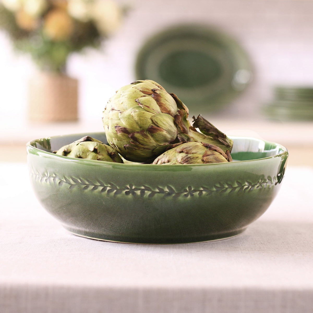 beatriz-ball-wholesale-ceramic-valentina-large-bowl-green