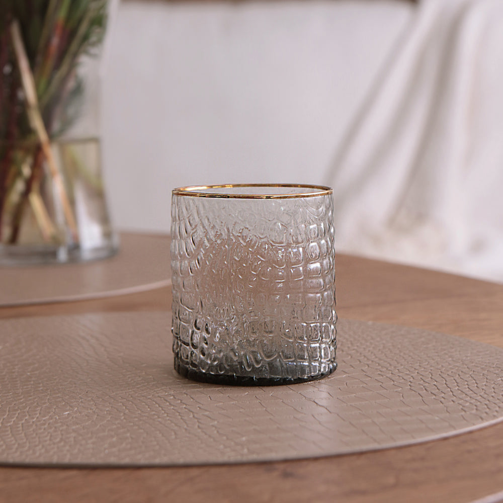 beatriz-ball-wholesale-glass-croc-double-old-fashioned-with-gold-rim-set-of-4-smoke-grey