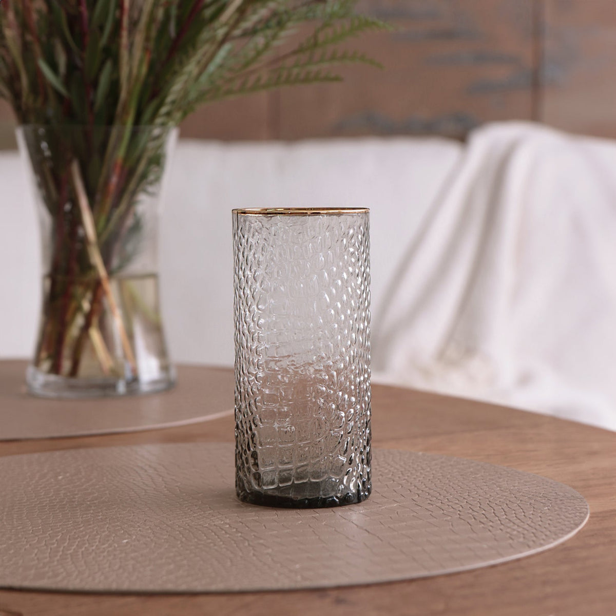 beatriz-ball-wholesale-glass-croc-highball-with-gold-rim-set-of-4-smoke-grey