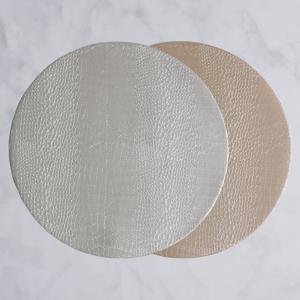 beatriz-ball-wholesale-vida-croc-reversible-16-round-placemats-set-of-4-silver-and-gold