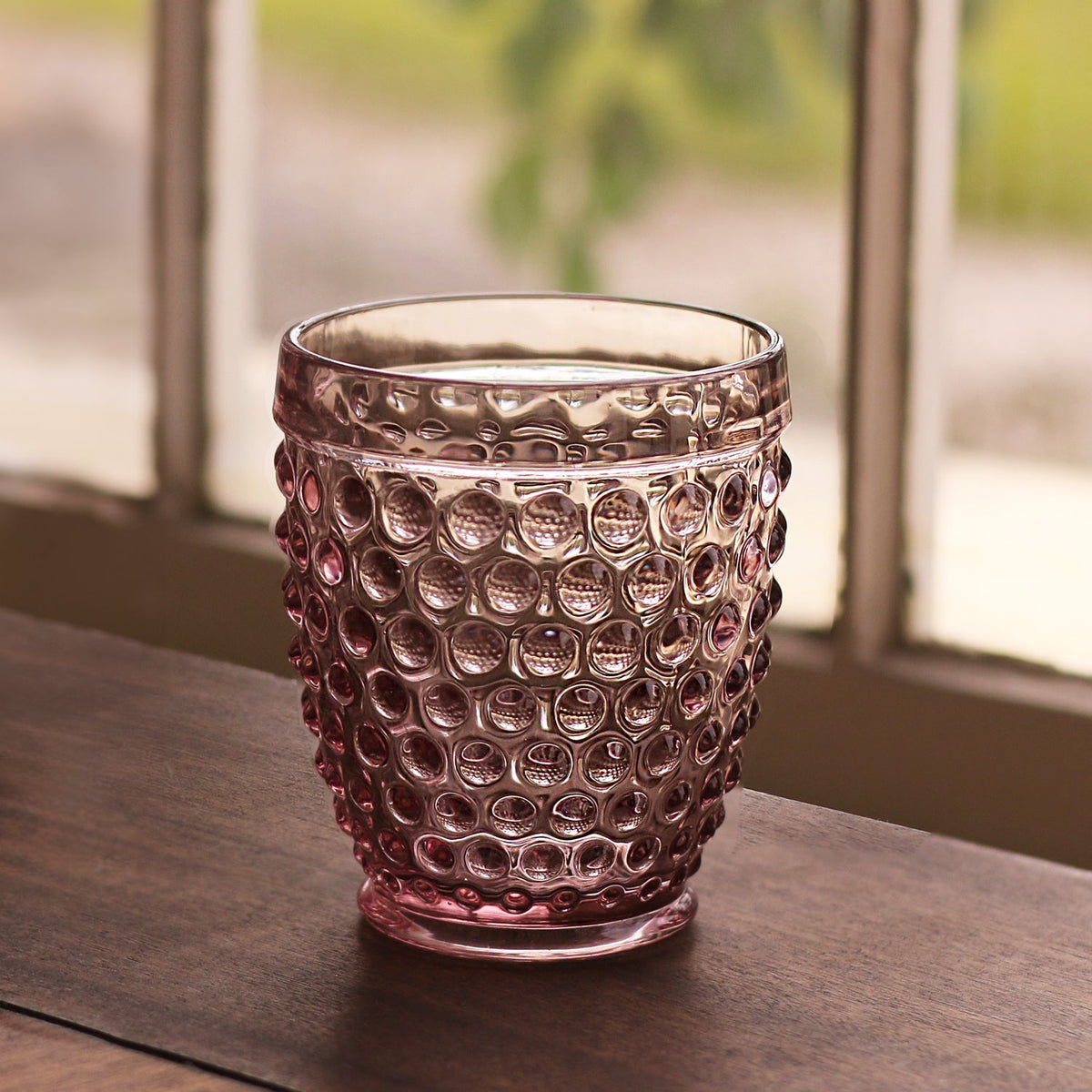 beatriz-ball-wholesale-glass-hobnail-double-old-fashioned-set-of-4-light-purple