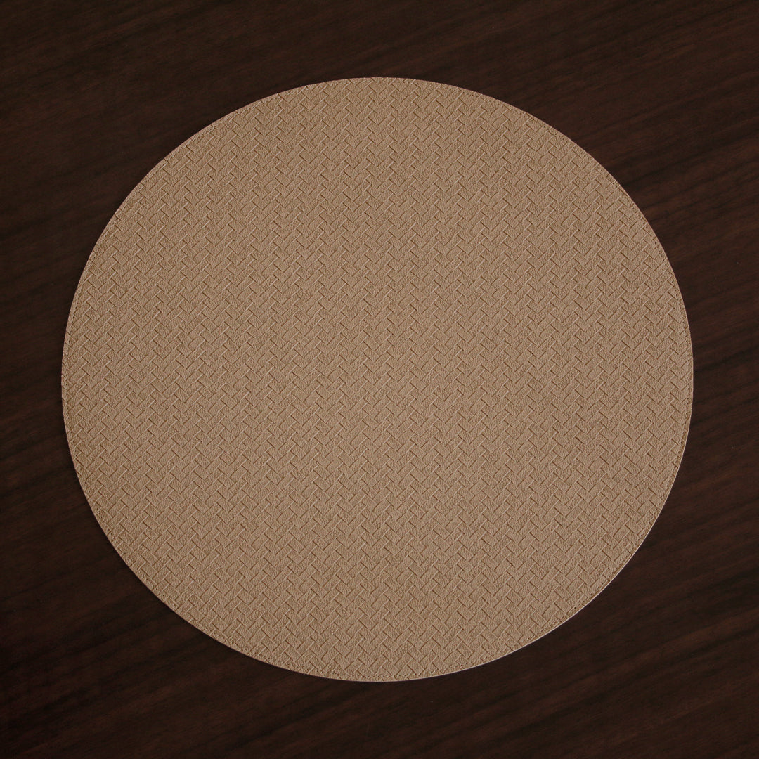 beatriz-ball-wholesale-vida-snakeskin-reversible-15-round-placemats-set-of-4-medium-green-and-tan