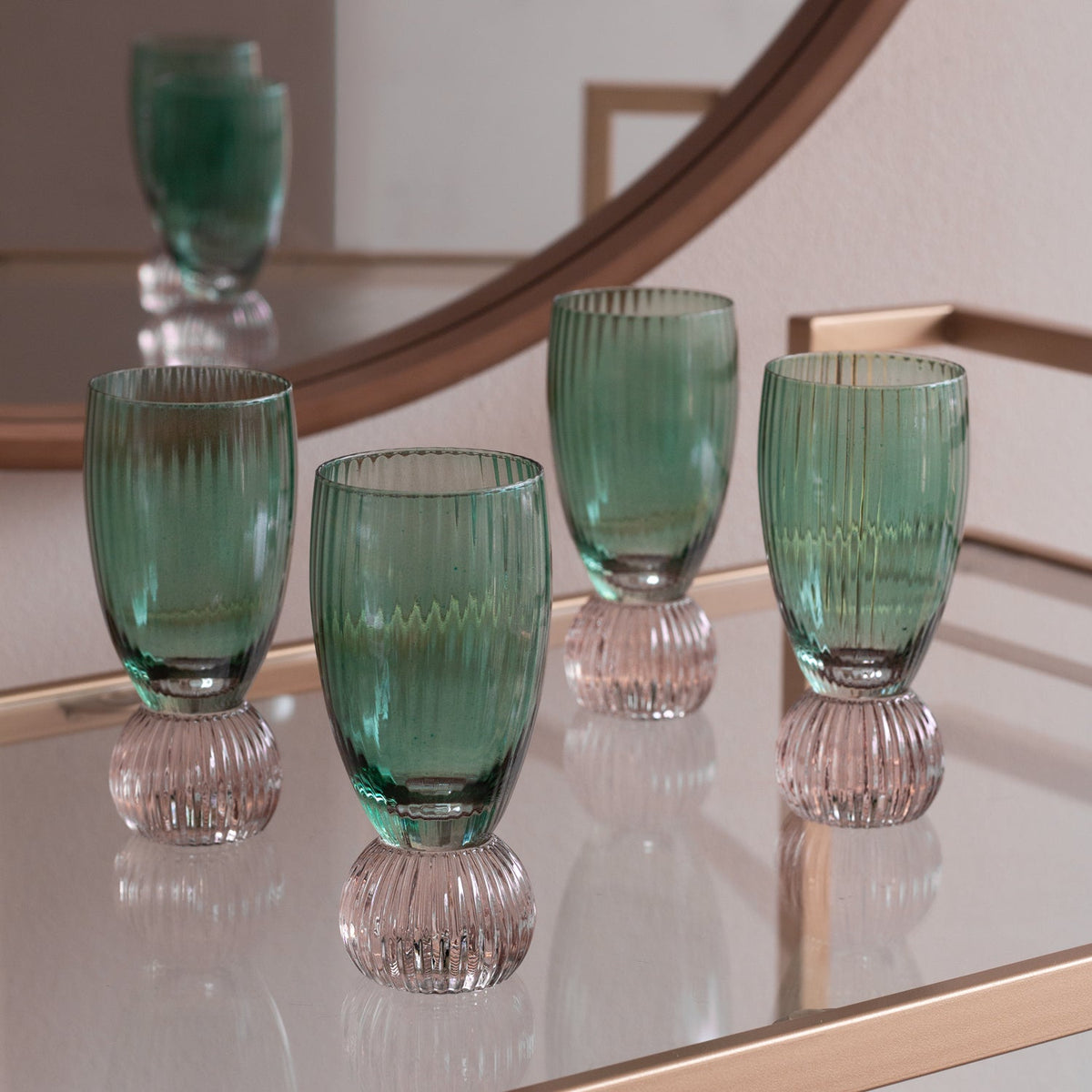 beatriz-ball-wholesale-glass-venice-shot-glass-set-of-4-green-and-lavender