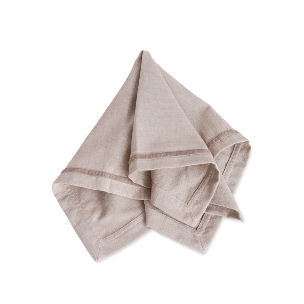 linens-velluto-napkins-with-border-set-of-4-beige-and-beige