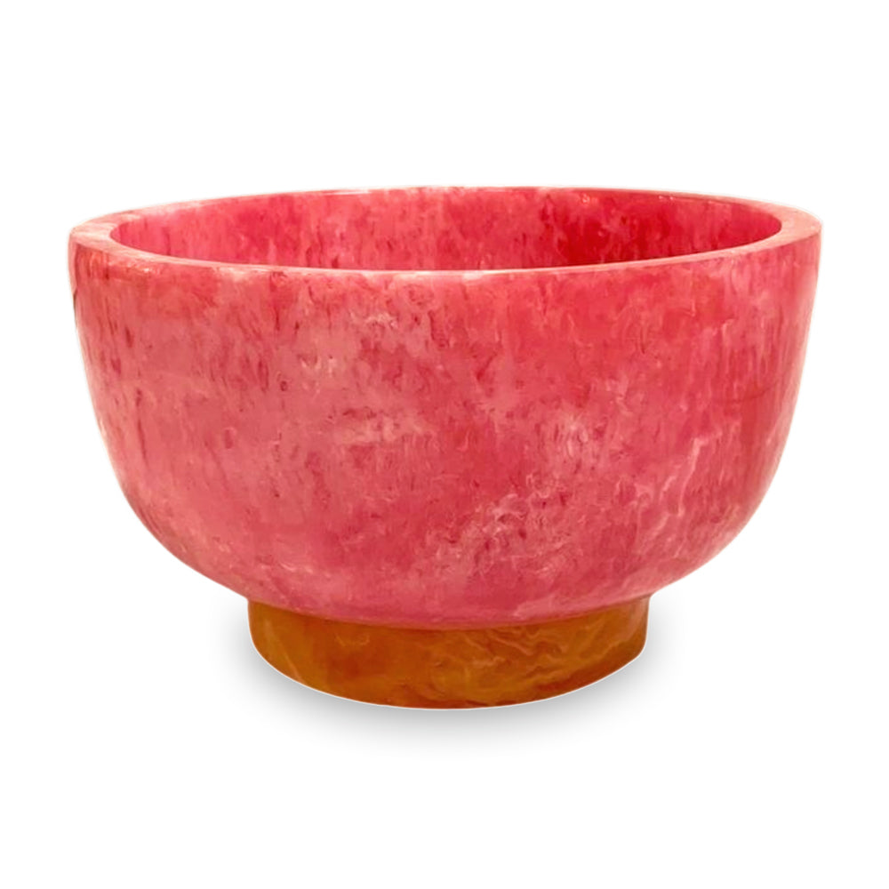 beatriz-ball-wholesale-resin-rio-small-bowl-with-base-pink-and-orange