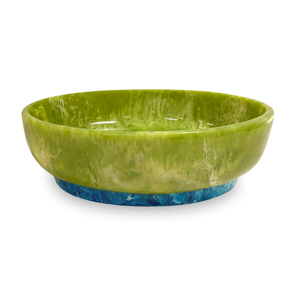 beatriz-ball-wholesale-resin-rio-large-oval-bowl-with-base-green-and-blue