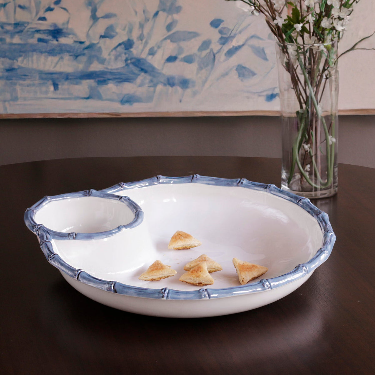 vida-bamboo-large-chip-dip-bowl-white-and-blue