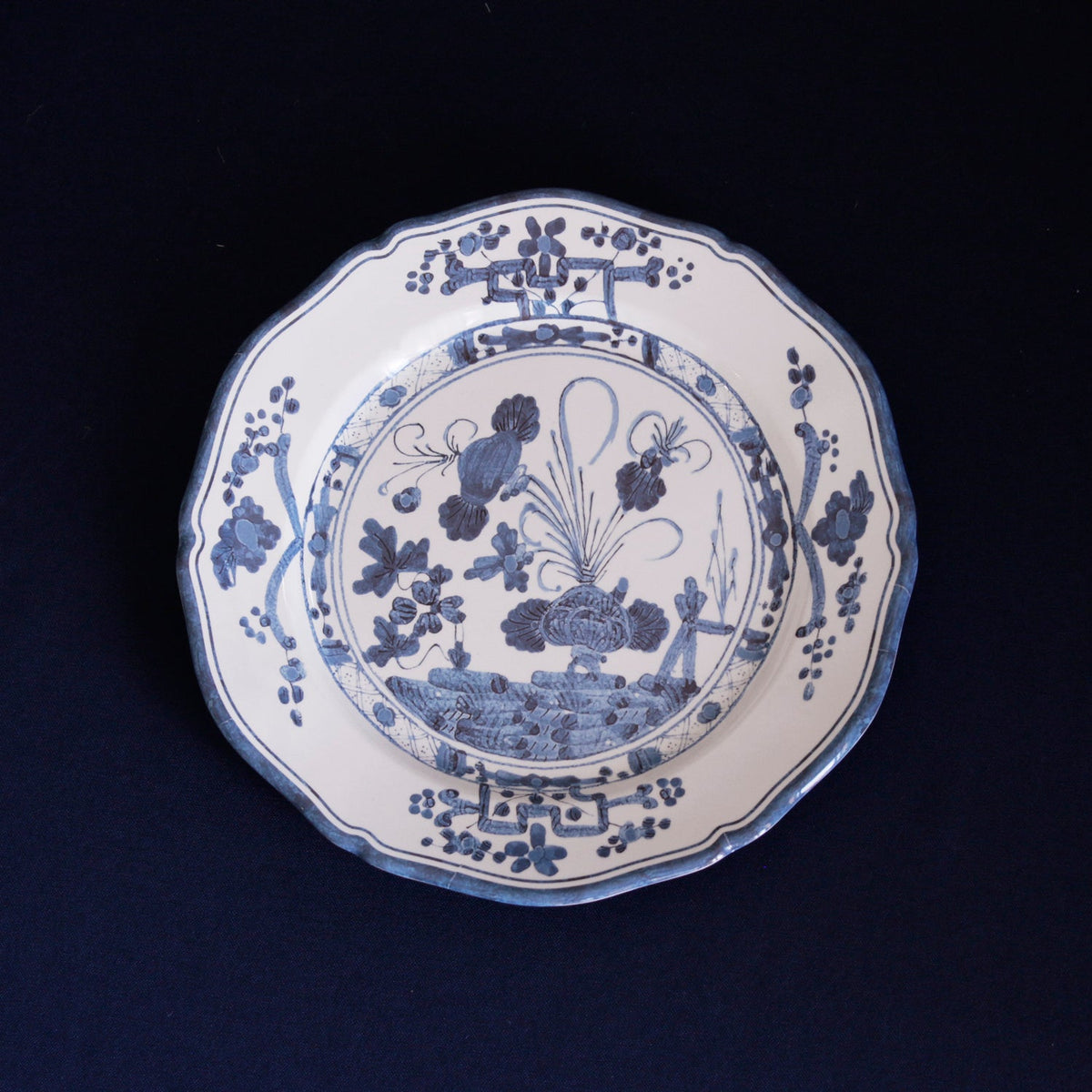 vida-faenza-11-dinner-plate-set-of-4-white-and-blue