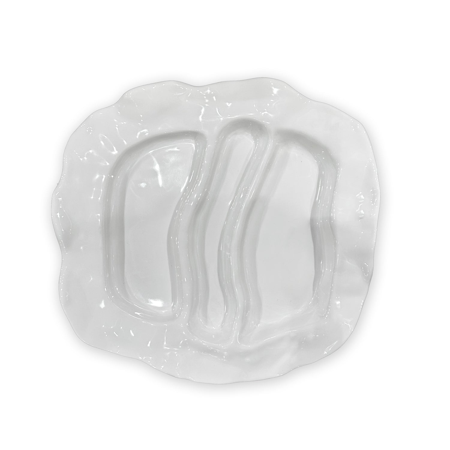 VIDA Havana Three-Part Server (White)