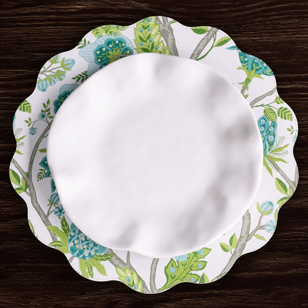 vida-blooms-branches-reversible-round-placemats-set-of-4-teal-green