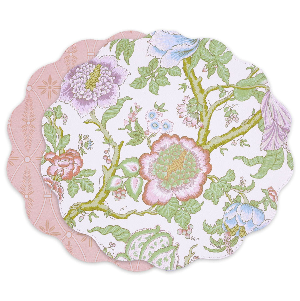 vida-blooms-branches-reversible-round-placemats-set-of-4-pastel-pink-blue