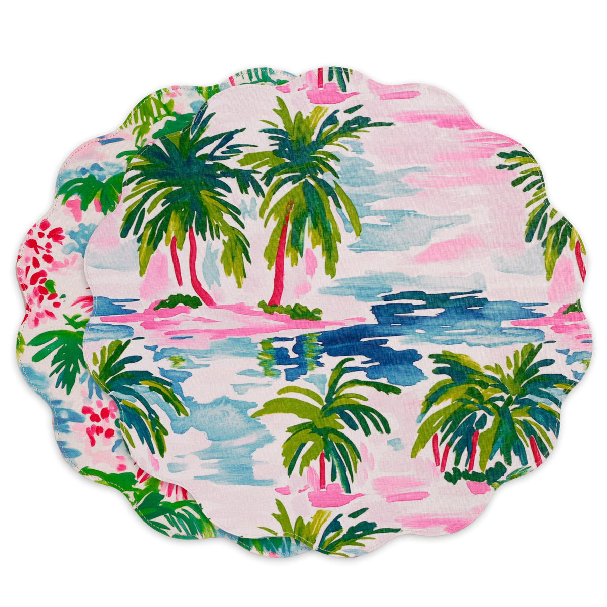 vida-palm-trees-reversible-round-placemats-set-of-4-multi