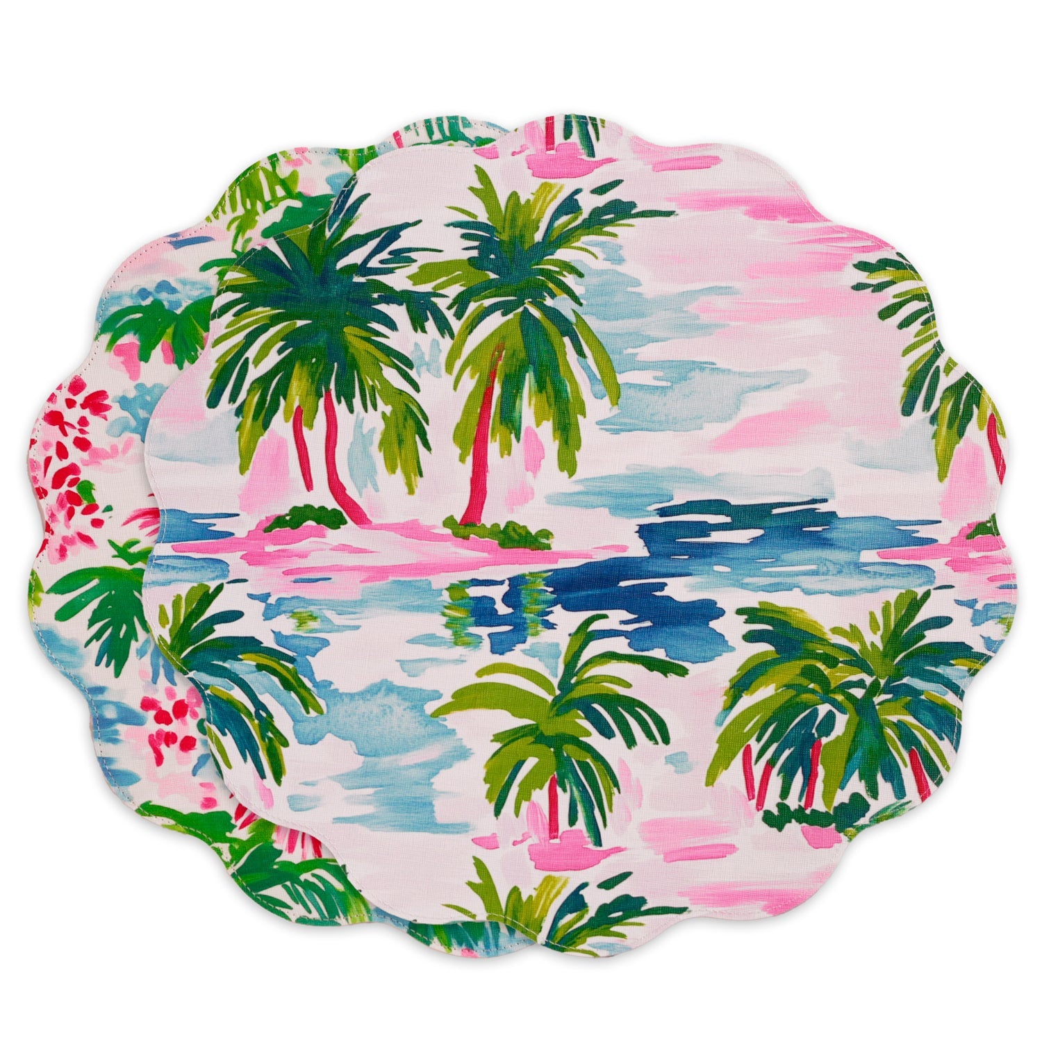 vida-palm-trees-reversible-round-placemats-set-of-4-multi