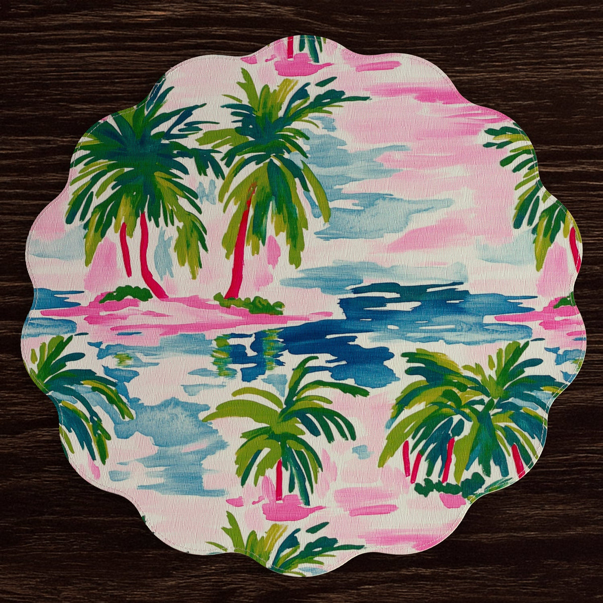 vida-palm-trees-reversible-round-placemats-set-of-4-multi