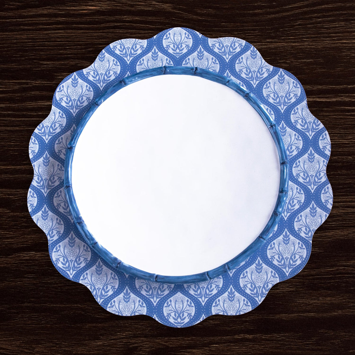 vida-flowers-pattern-reversible-round-placemats-set-of-4-blue-white