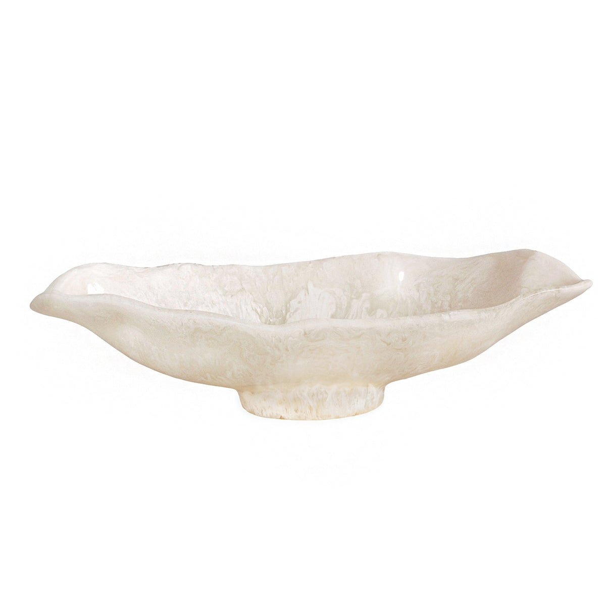 resin-alabaster-medium-oval-bowl-white-swirl