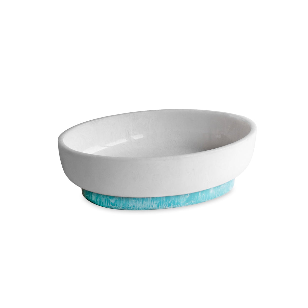 resin-rio-large-oval-bowl-with-base-white-and-turquoise