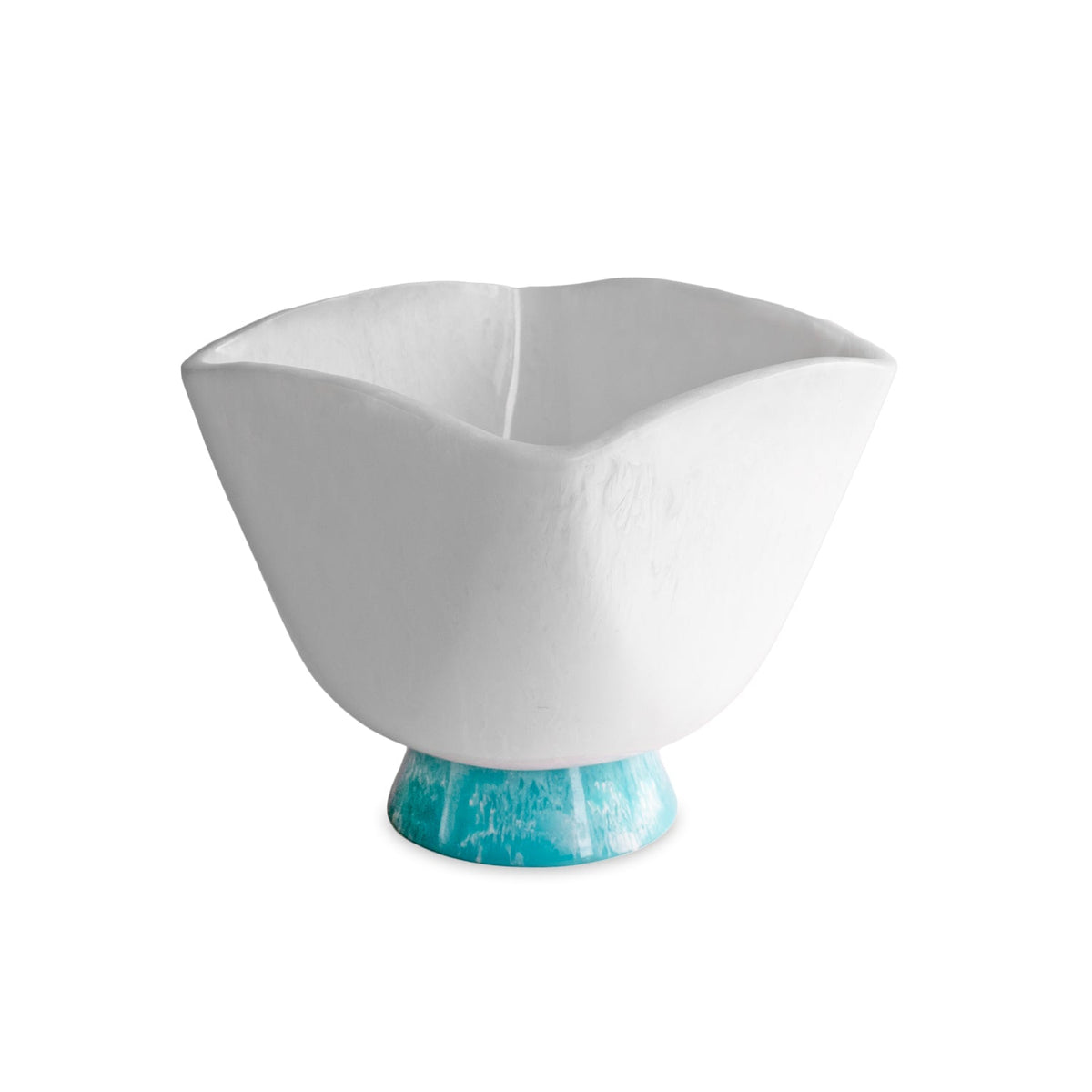 resin-rio-large-wine-bucket-with-base-white-and-turquoise