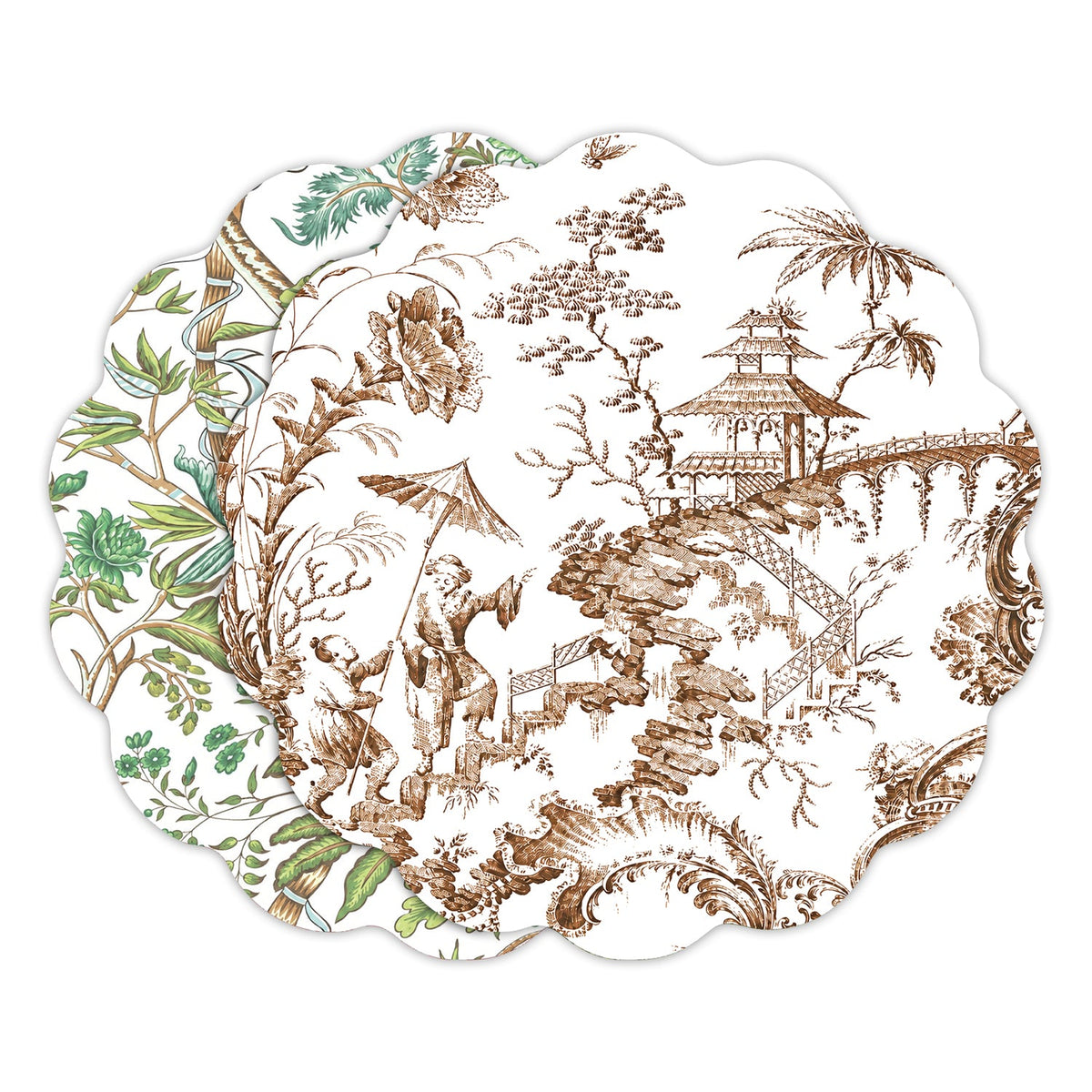 vida-chinoiserie-and-tropical-reversible-placemats-set-of-4-brown-and-floral