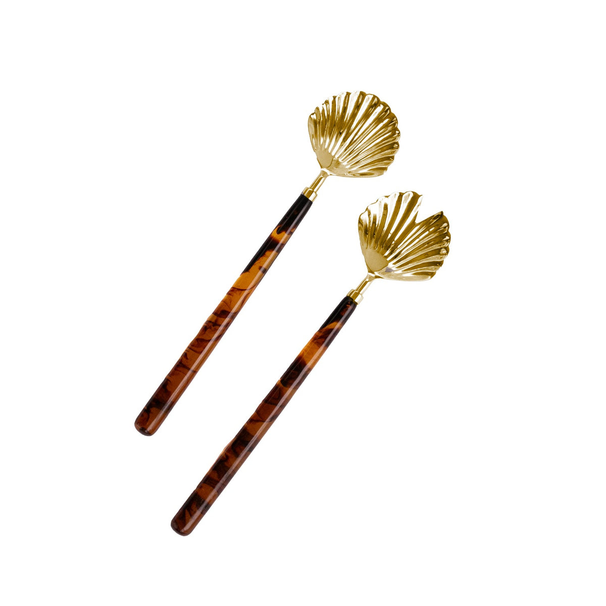 resin-tortoise-shell-salad-servers-gold