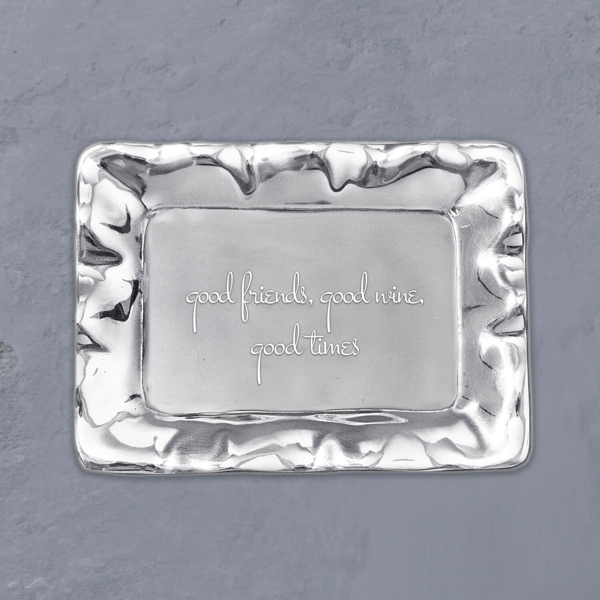 beatriz-ball-wholesale-giftables-vento-rectangular-engraved-tray-good-friends-good-wine-good-times