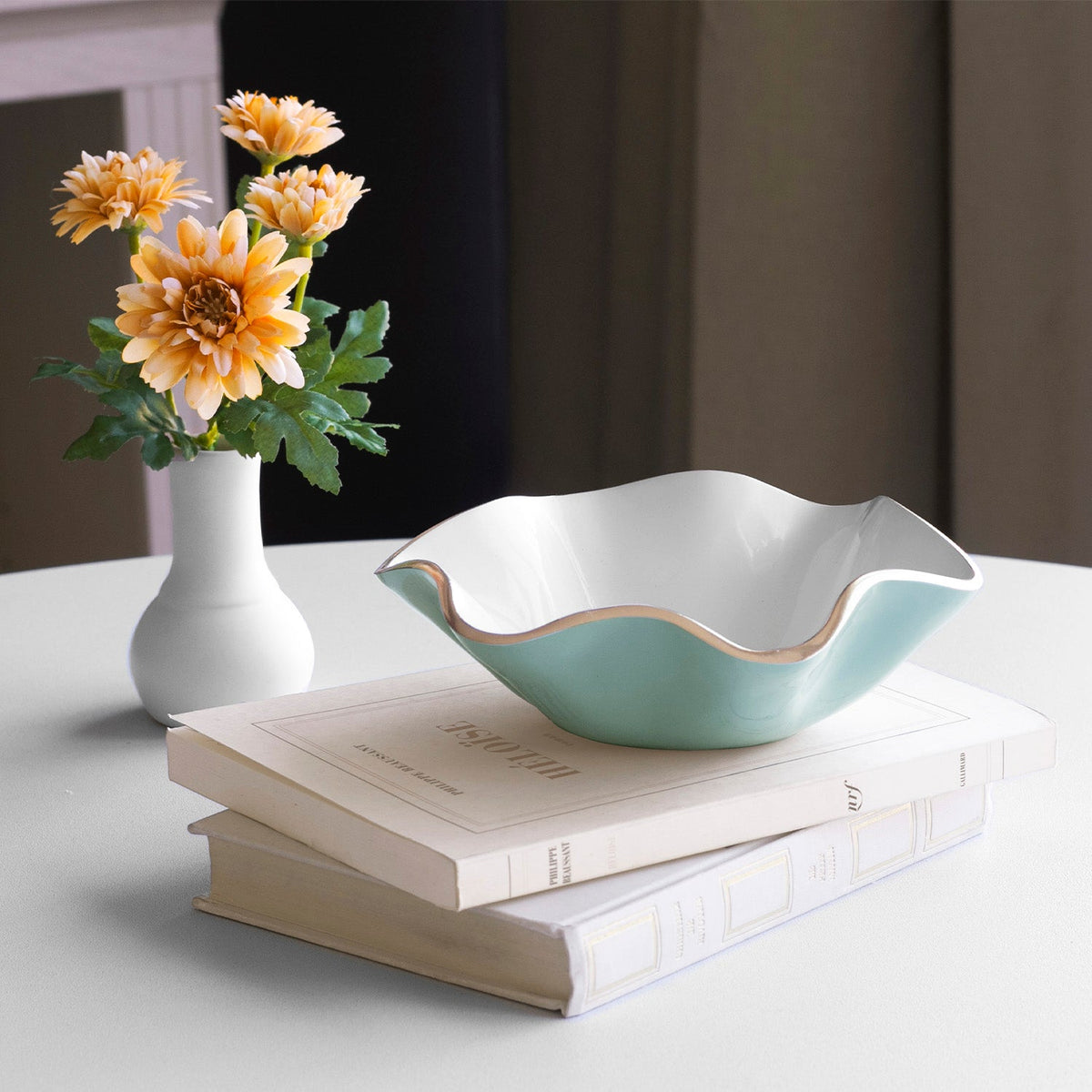 encanto-carola-small-round-bowl-turquoise-and-white