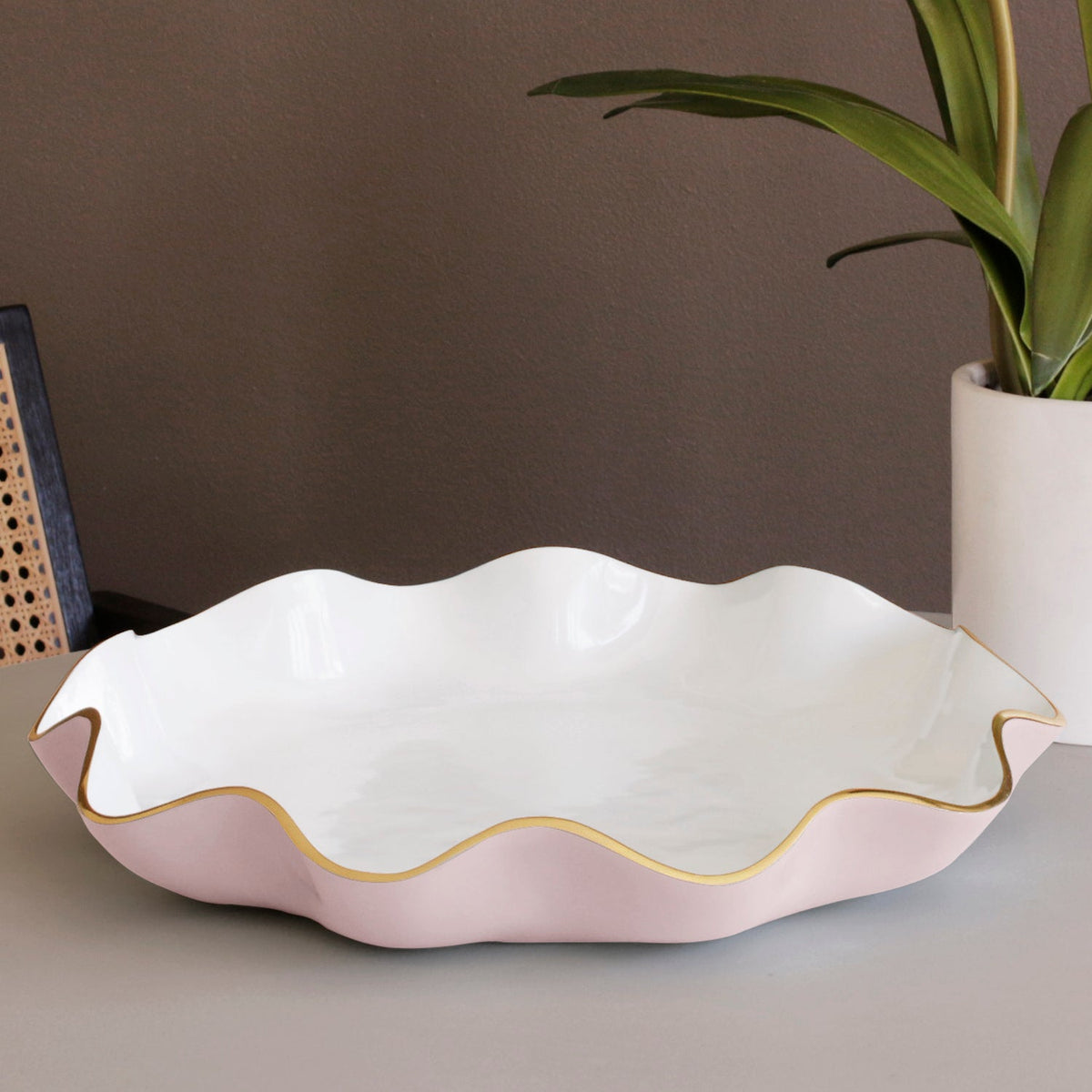 encanto-carola-large-round-platter-camellia-and-white