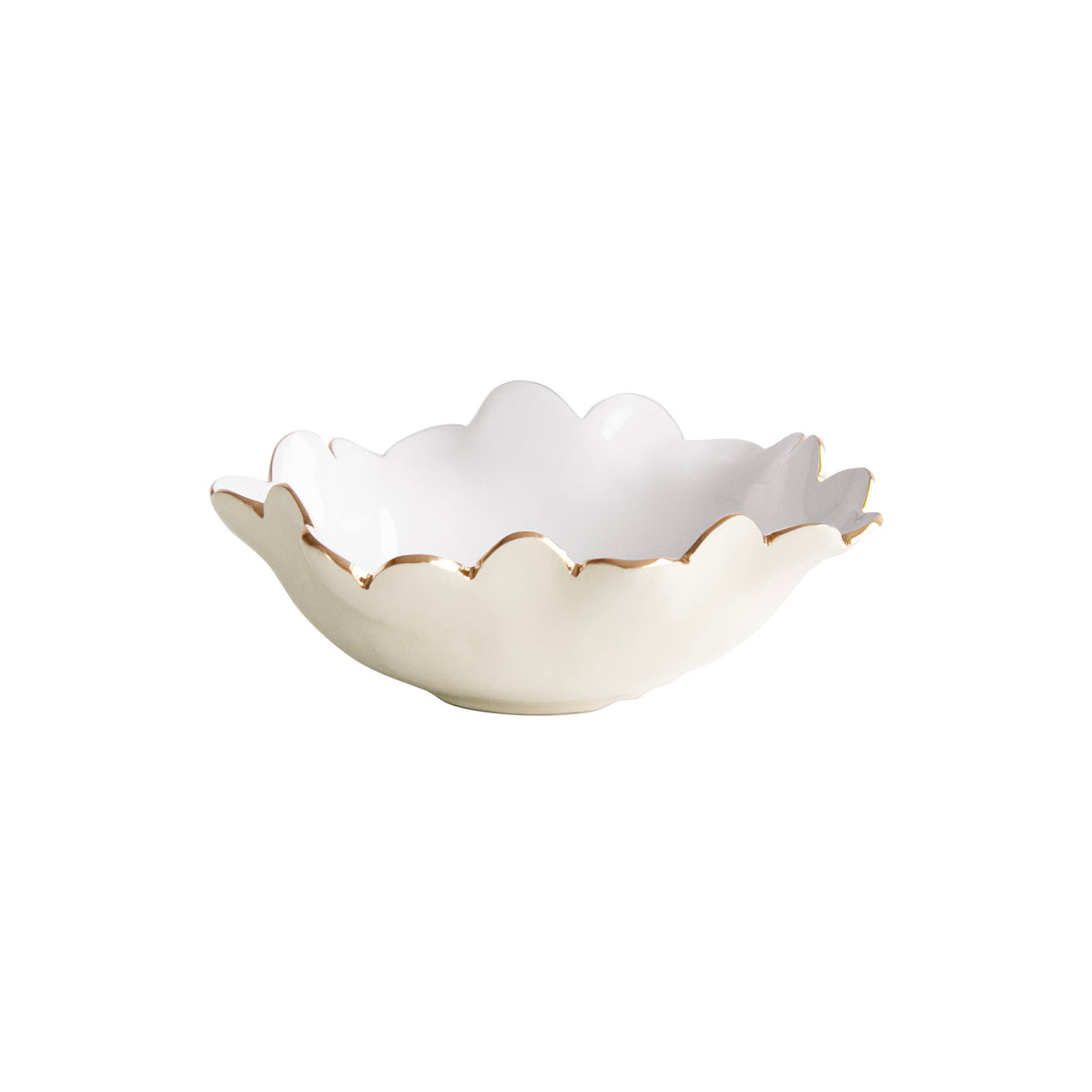 ENCANTO Colette Mini Round Bowl (Cream and White)
