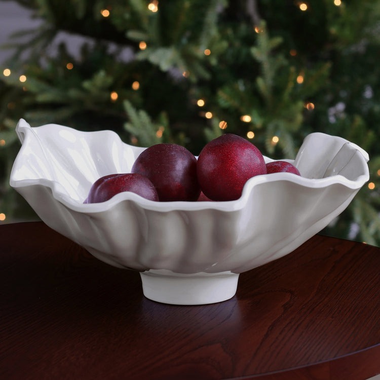 VIDA Bloom Medium Bowl (White)