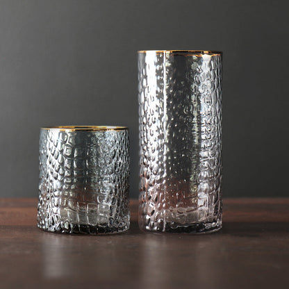 beatriz-ball-wholesale-glass-croc-double-old-fashioned-with-gold-rim-set-of-4-smoke-grey