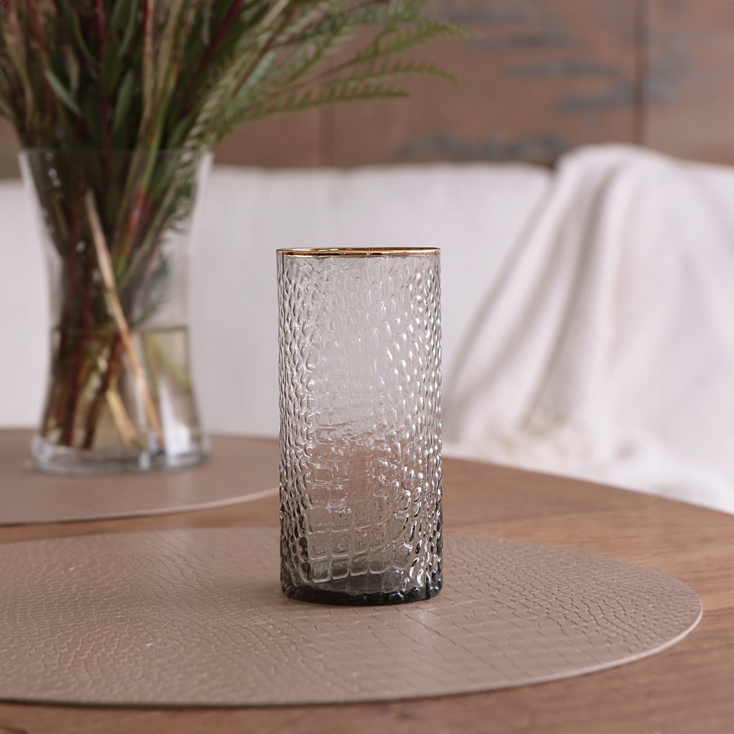 beatriz-ball-wholesale-glass-croc-highball-with-gold-rim-set-of-4-smoke-grey