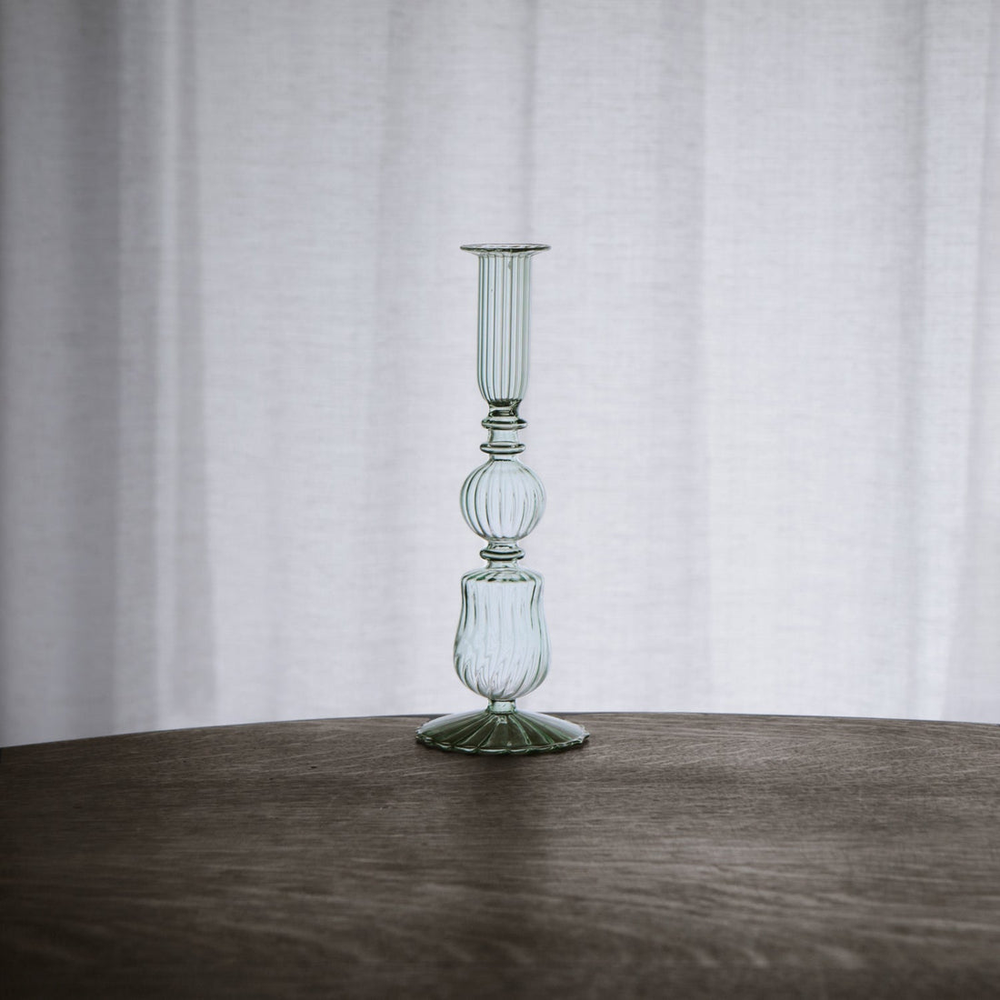 beatriz-ball-wholesale-glass-cambridge-sophia-9-candlestick-holder-set-of-2-light-green