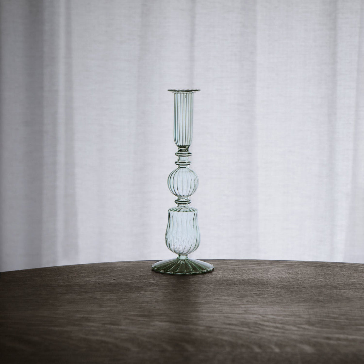 beatriz-ball-wholesale-glass-cambridge-sophia-9-candlestick-holder-set-of-2-light-green