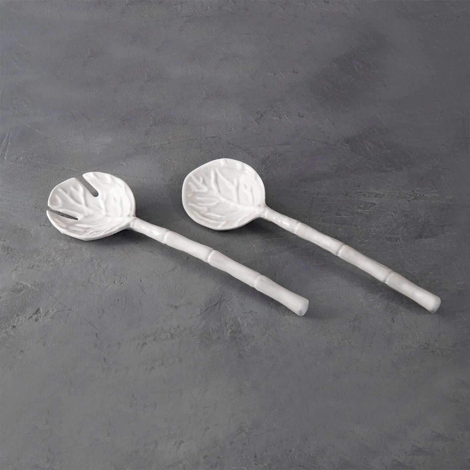 beatriz-ball-wholesale-vida-lettuce-large-salad-servers-white