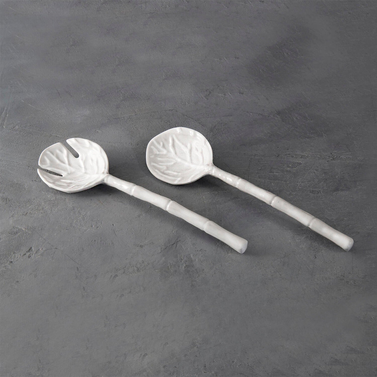 beatriz-ball-wholesale-vida-lettuce-large-salad-servers-white