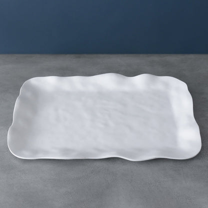 VIDA Nube Extra Large Rectangular Tray (White)