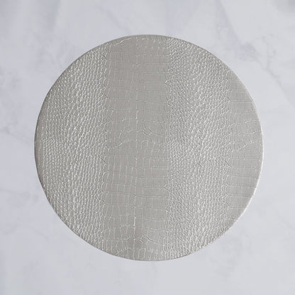 beatriz-ball-wholesale-vida-croc-reversible-16-round-placemats-set-of-4-silver-and-gold