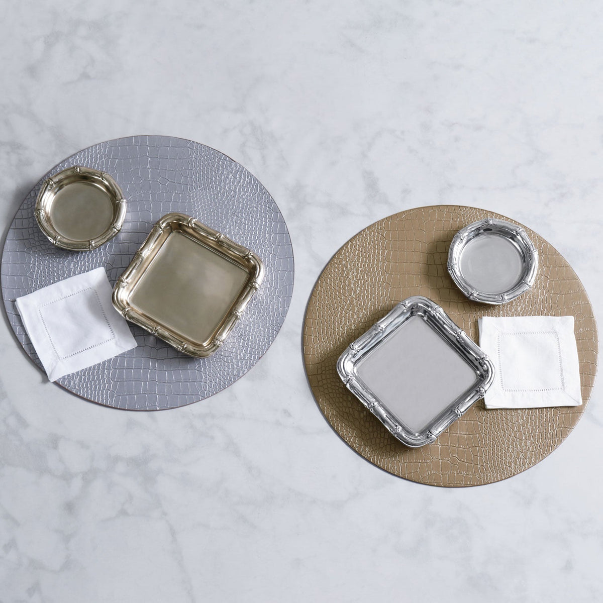 beatriz-ball-wholesale-vida-croc-reversible-16-round-placemats-set-of-4-silver-and-gold