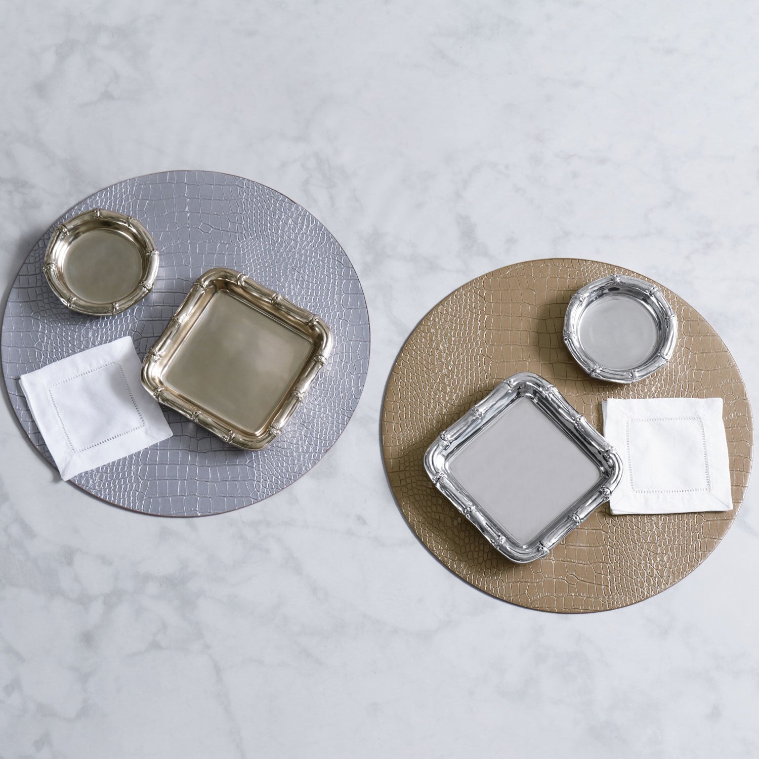 beatriz-ball-wholesale-vida-croc-reversible-16-round-placemats-set-of-4-silver-and-gold