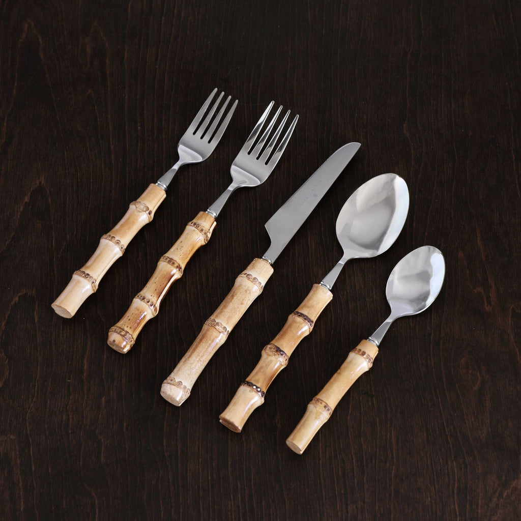 beatriz-ball-wholesale-vida-bamboo-stainless-flatware-ii-set-of-5-silver-and-natural