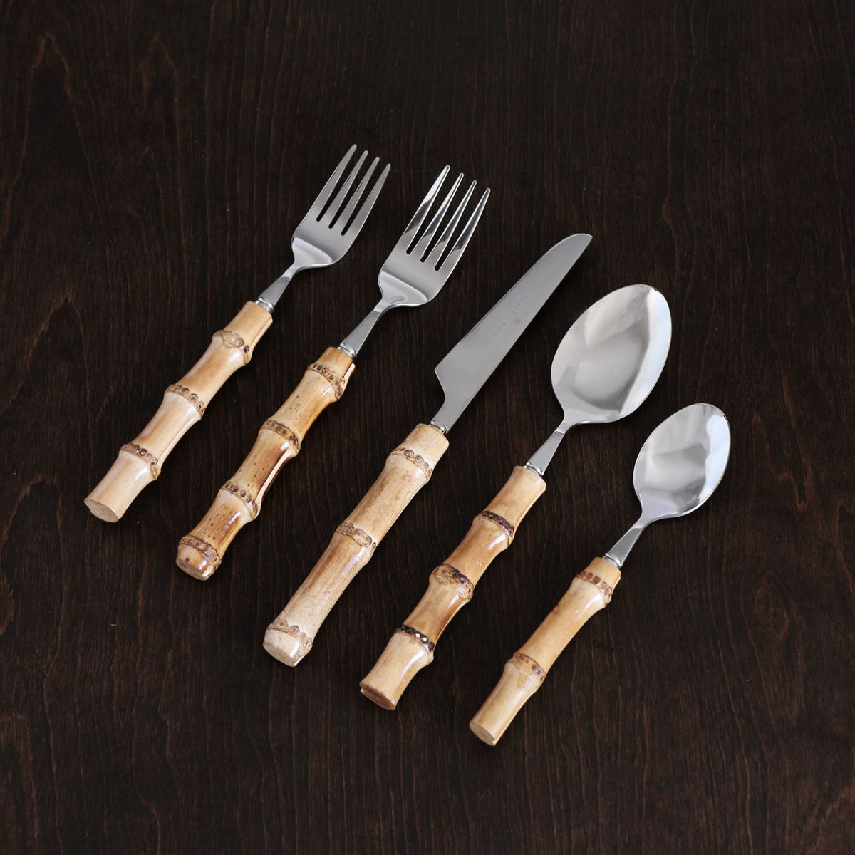beatriz-ball-wholesale-vida-bamboo-stainless-flatware-ii-set-of-5-silver-and-natural