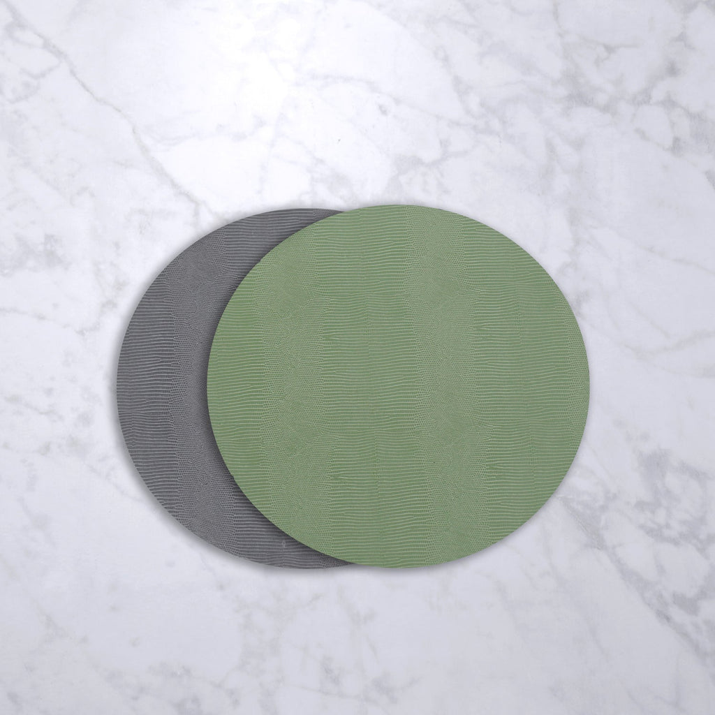 beatriz-ball-wholesale-vida-snakeskin-reversible-15-5-round-placemats-set-of-4-green-and-gray