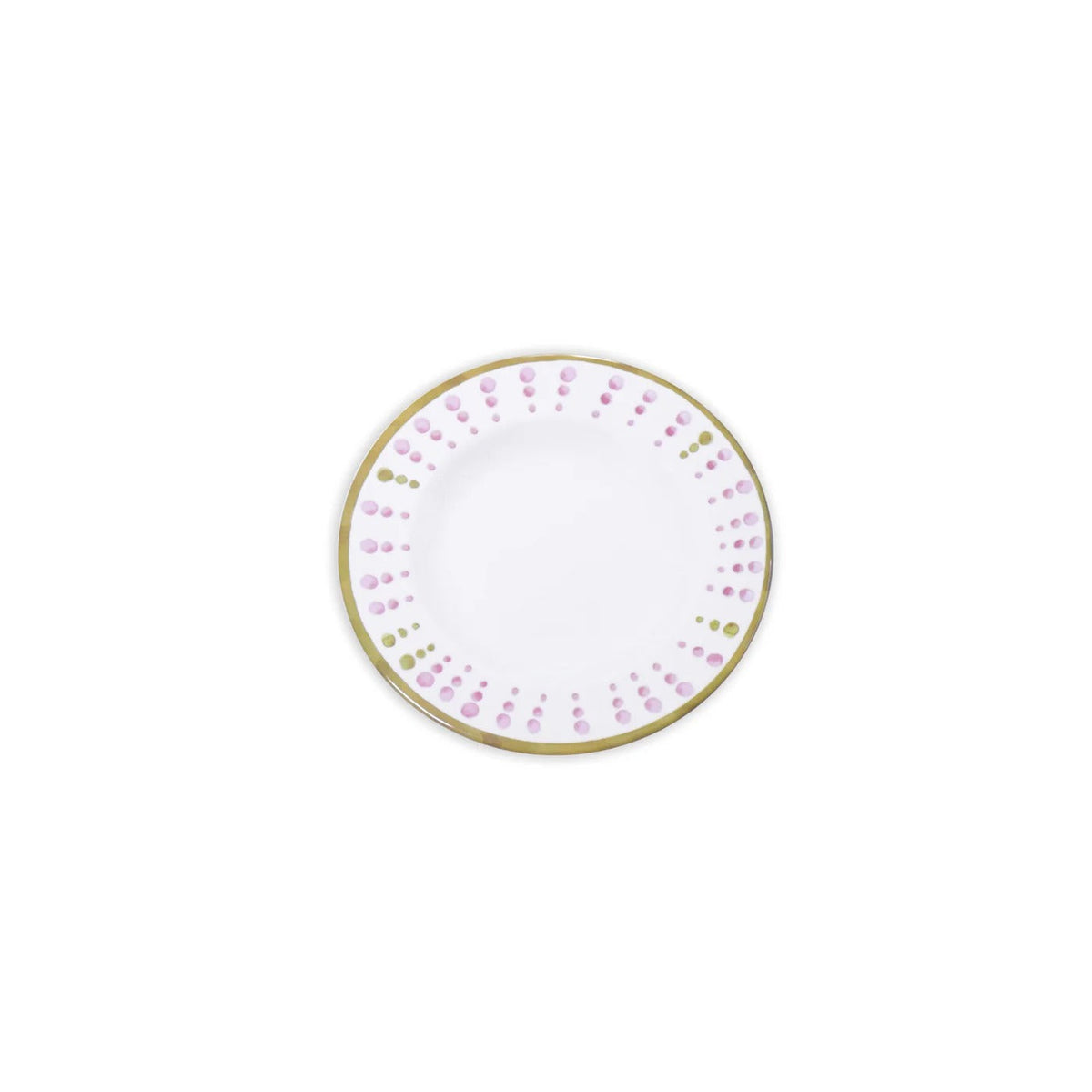 beatriz-ball-wholesale-vida-athena-salad-plate-9-25-set-of-4-pink-and-green-dots