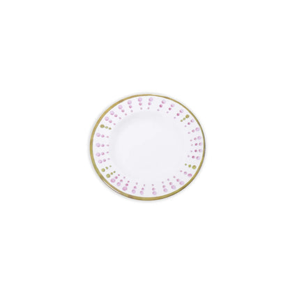 beatriz-ball-wholesale-vida-athena-salad-plate-9-25-set-of-4-pink-and-green-dots