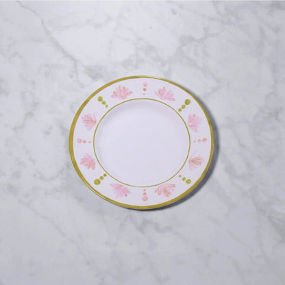 beatriz-ball-wholesale-vida-athena-dinner-plate-11-set-of-4-pink-and-green