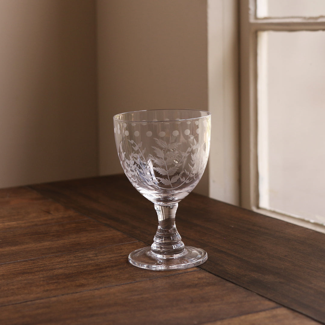 beatriz-ball-wholesale-glass-fern-with-dots-all-purpose-set-of-4-clear