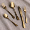 beatriz-ball-wholesale-vida-droplet-stainless-flatware-set-of-5-full-brushed-champagne-gold