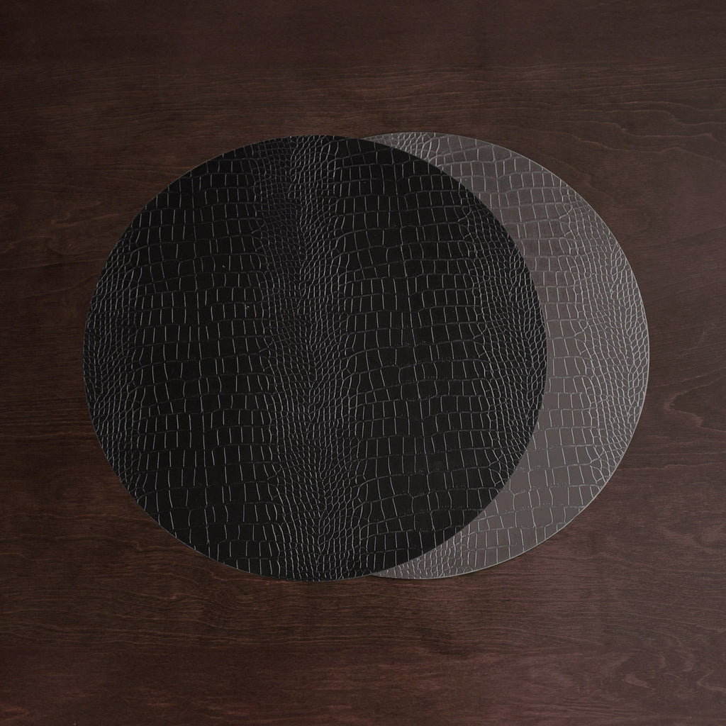 beatriz-ball-wholesale-vida-croc-reversible-16-round-placemats-set-of-4-black-and-grey