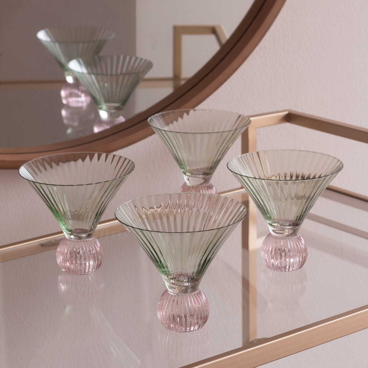 beatriz-ball-wholesale-glass-venice-martini-set-of-4-green-and-pink