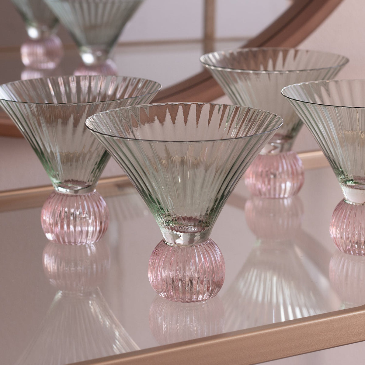 beatriz-ball-wholesale-glass-venice-martini-set-of-4-green-and-pink